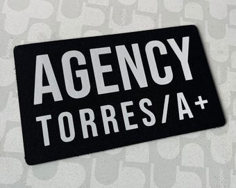 5x3in Custom Agency Patch – Reflective & Glow-in-the-Dark Military Tactical Patches, Ultra-Thin, Camouflage Fabric