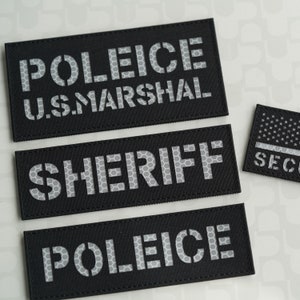 Police Vest Patch 