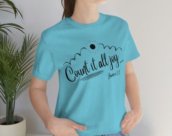 Unisex Jersey Camiseta de manga corta