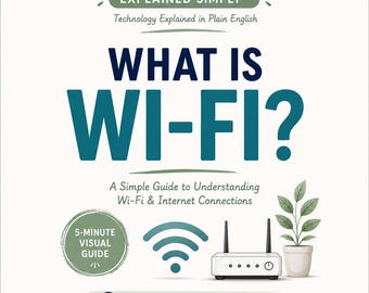 What Is Wi-Fi? Beginner's Guide, Simple Technology Explanation (PDF Download)