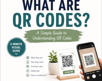 QR Code Guide for Beginners | Simple Technology Explained (Digital Download)