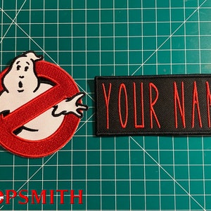 Ghostbuster Comic bambini Film - Toppe termoadesive Patch Toppa ricamate,  misura: 7,5 x 7,5 cm : : Altro