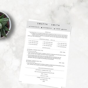 Currículum + carta de presentación + carta de agradecimiento, todo en un solo archivo.