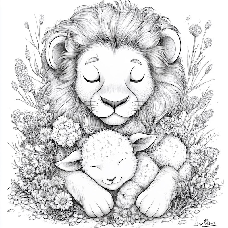 Lamb Printable Coloring Pages Sheep Printable Coloring Pages Lamb ...