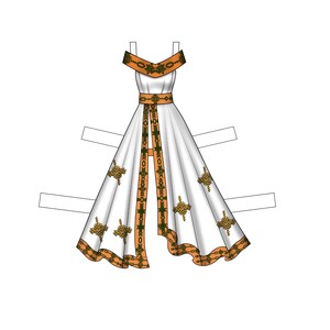 Beautiful Paperdolls Bundle Printables PNG, JPG Cutout Dolls, Paper ...