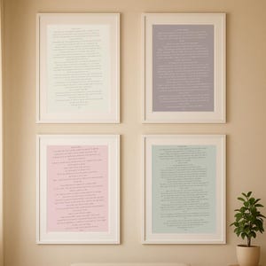 Prayer Closet Art: Scripture War Room Prints for Moms (Digital Download)