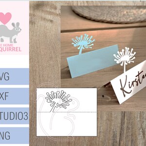 Segnaposto Segnaposto SVG Matrimonio Celebrazione Posti a sedere Segnaposto Segnaposto Segnaposto Battesimo Tavolo Ospiti Nomi Fiore Modello Nome