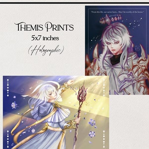 FFXIV Themis HOLOGRAPHIC Prints