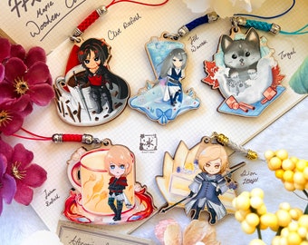FFXVI Wooden Charms - Afternoon Sweets