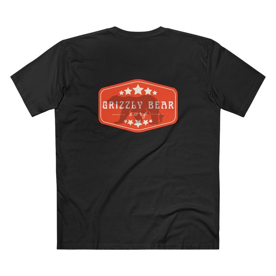 Original Orange Badge Tee by Grizzly Bear Surf