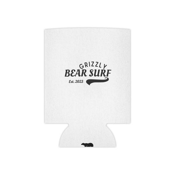 College Styles  Grizzly Bear Surf Stubby Cooler