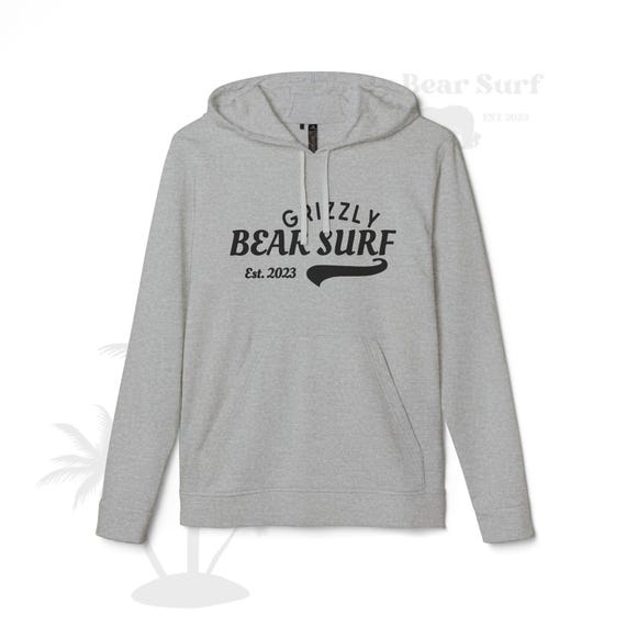 Grizzly Bear Surf College Fleece Hoodie