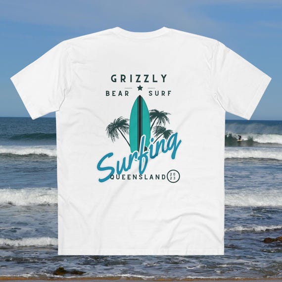 Surfing Trip Queensland tee by Grizzly Bear Surf