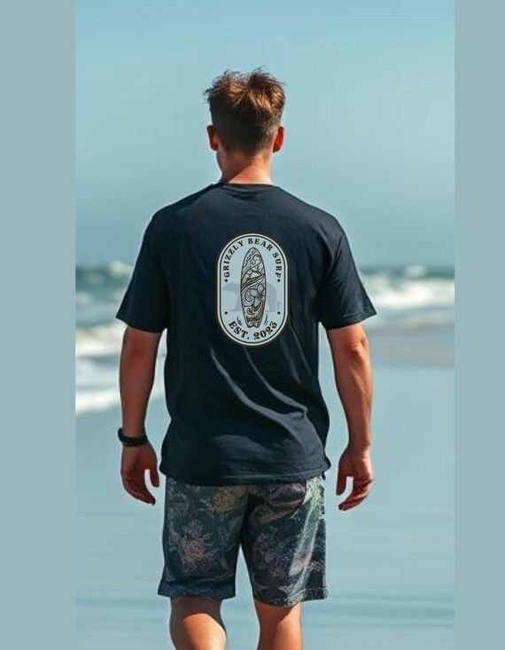Mini Mal "Baby Blue" Tee by Grizzly Bear Surf