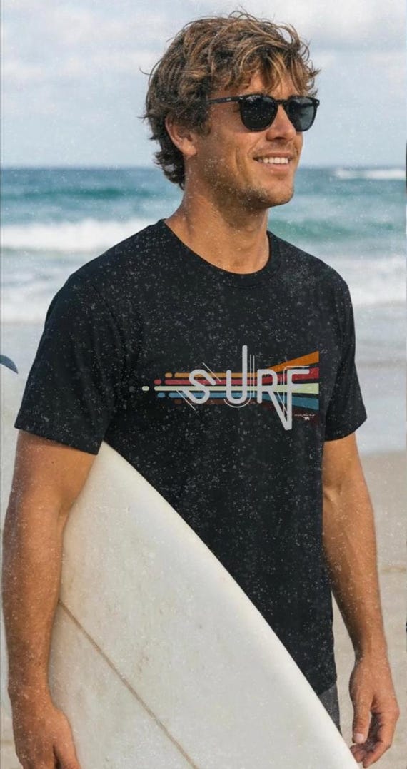 Vintage Surf Lines T-Shirt
