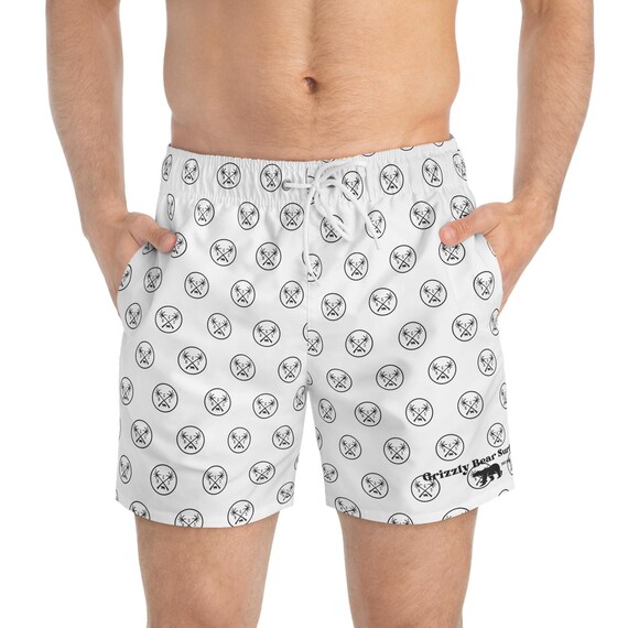 Palm Tree Badge Beach Shorts by Grizzly Bear Surf