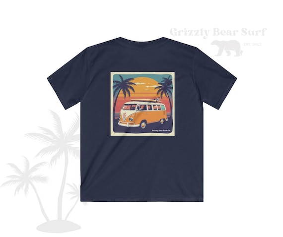 Van Life Surf Kids Tee | Surf Trip Camper Children's Shirt