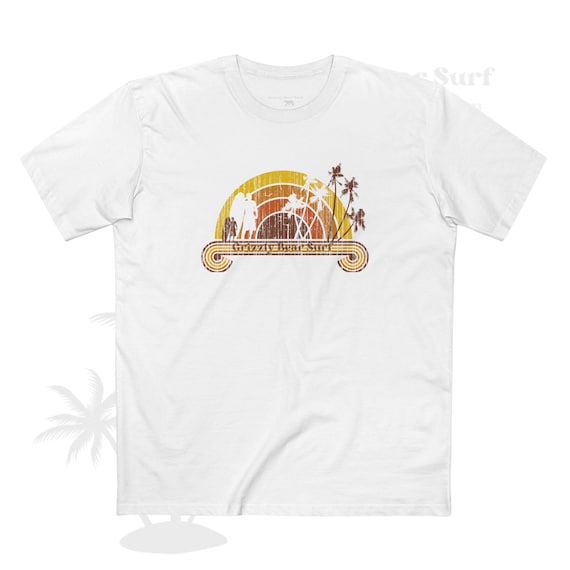 Retro Rainbow surf tee