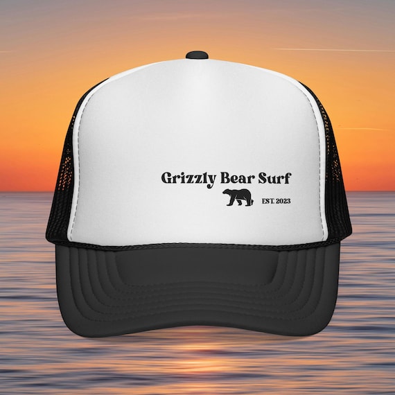 the original Grizzly Bear Trucker Cap | Old School Surfer Hat
