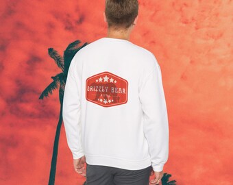 Grizzly Bear Surf Crewneck Sweatshirt