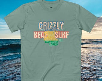 Rainbow Colour Surf tee by Grizzly Bear Surf