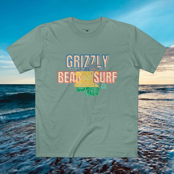 Rainbow Colour Surf tee by Grizzly Bear Surf