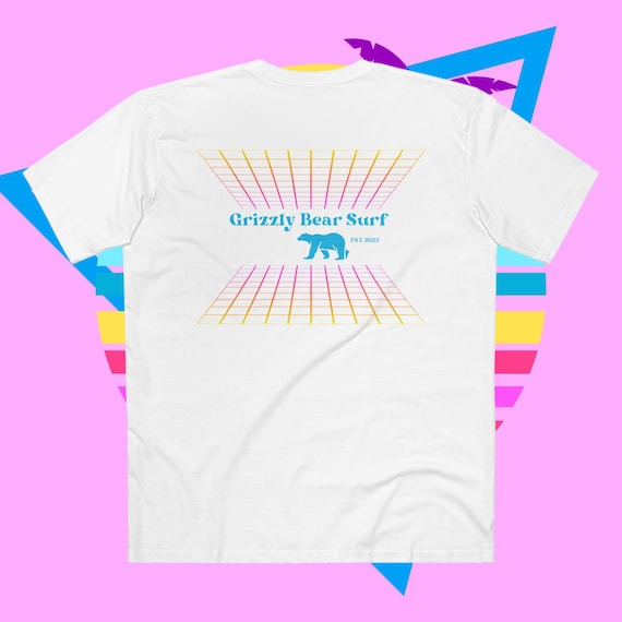 Retro 80s Gaming Surf Tee by Grizzly Bear Surf