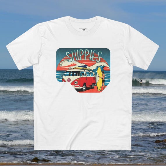 My Break - Shippies Surf Break Tee - North Coast Surfing, New Zealand