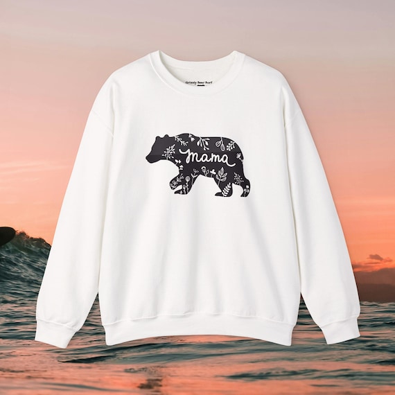 Mama Bear Sweatshirt by Grizzly Bear Surf.