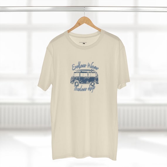 Endless Waves, Timeless Days surf tee shirt