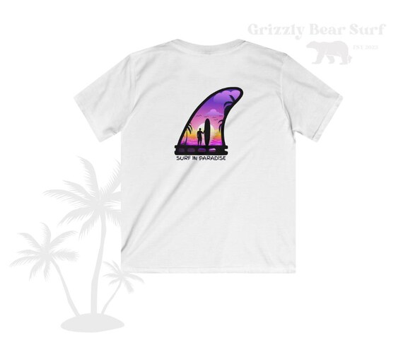 Surf in Paradise Kids Tee | Surfing Kids Shirt
