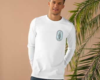 Mini Mal Baby Blue Grizzly Bear Surf Long Sleeve Tee