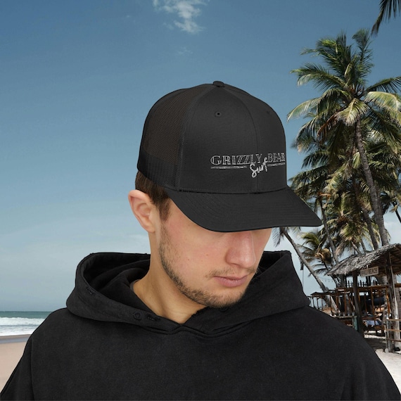 Grizzly Bear Surf by Name Snapback Trucker Cap
