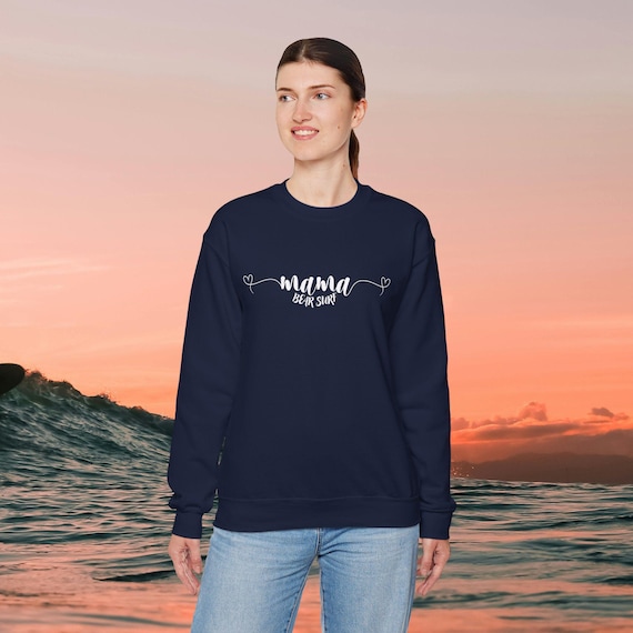 Mama Bear Surf Sweatshirt by Grizzly Bear Surf. A perfect gift for Mum