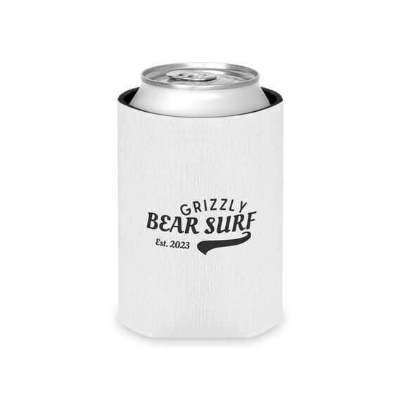 College Styles  Grizzly Bear Surf Stubby Cooler