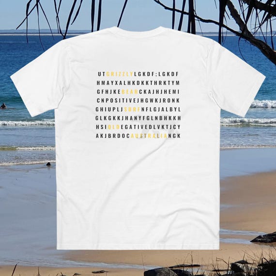 Crosswords by Grizzly Bear Surf - tshirts for every family