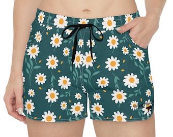 Summer Daisies Women's Casual Shorts