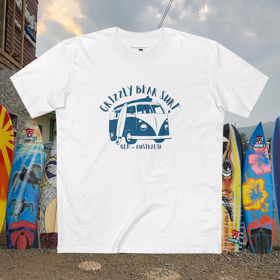 Surf van life tee shirt by Grizzly Bear Surf