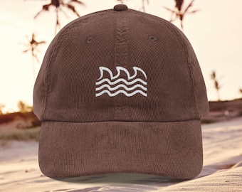 Making Waves Vintage Corduroy Cap by Grizzly Bear Surf