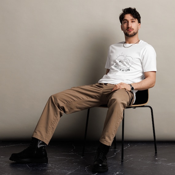 Waves and Snow tee by Grizzly Bear Surf