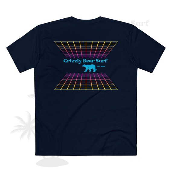 Retro 80s Gaming Surf Tee by Grizzly Bear Surf