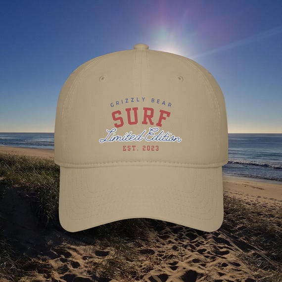 Limited Edition College Styles cap by Grizzly Bear Surf