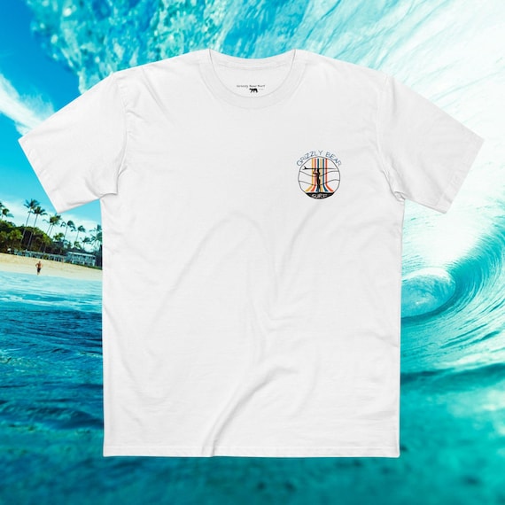 Vibing surf tee shirt