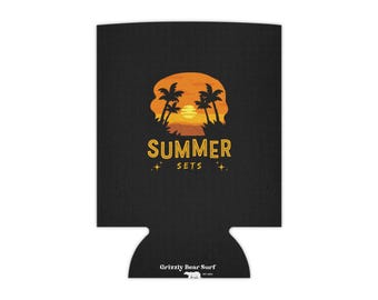 Summer Sets Grizzly Bear Surf Stubby Cooler