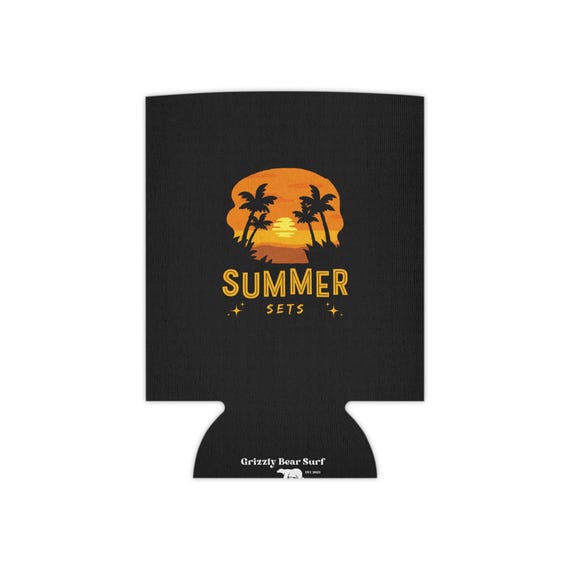 Summer Sets Grizzly Bear Surf Stubby Cooler