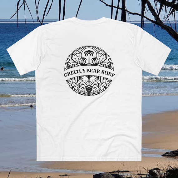 Byron Palms and Circles Surf Tee