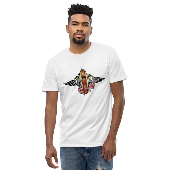 Get your surfing wings tee by Grizzly Bear Surf