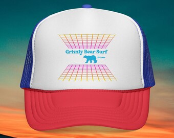 Retro Gamer Trucker Cap by Grizzly Bear Surf