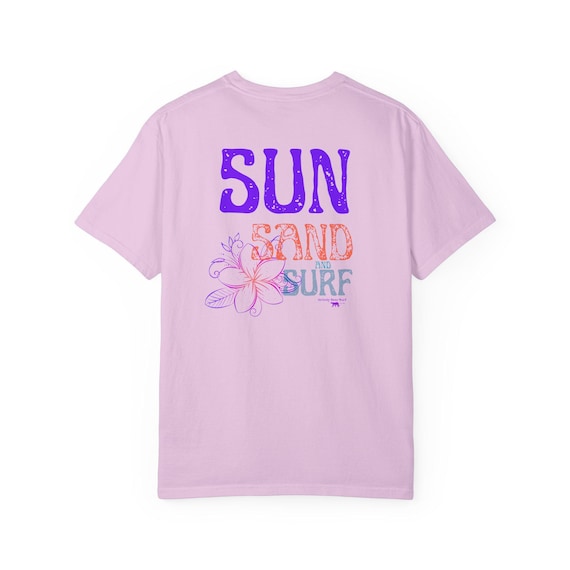 Sun Sand Surf Beach Tee | Relaxed Fit, Lived-In Style