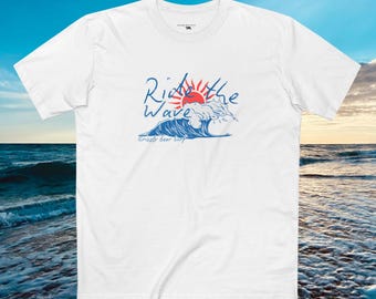 Ride the wave tee by Grizzly Bear Surf